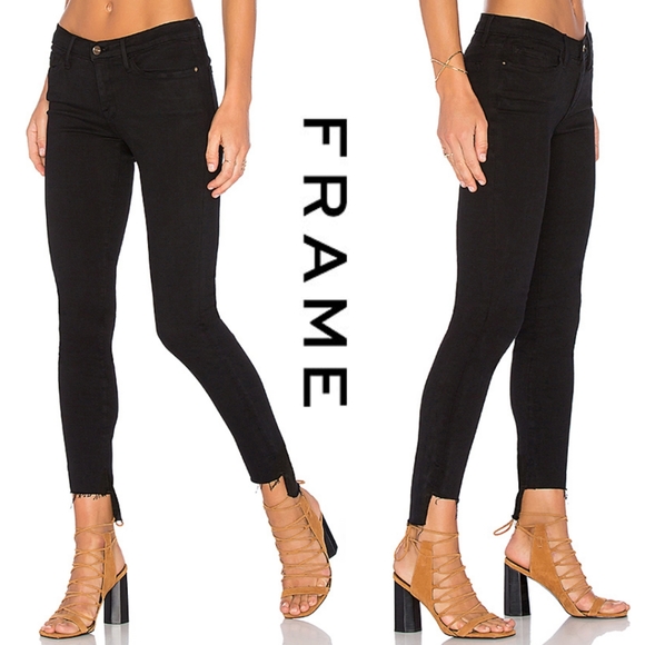 le skinny de jeanne raw stagger